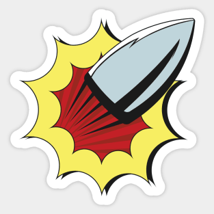 Bullet Man Sticker